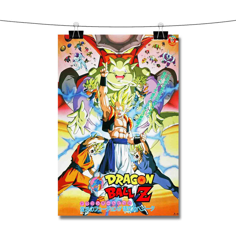 Goku and Vegeta Fusion Dragon Ball Z Poster Wall Decor – Twentyonefox