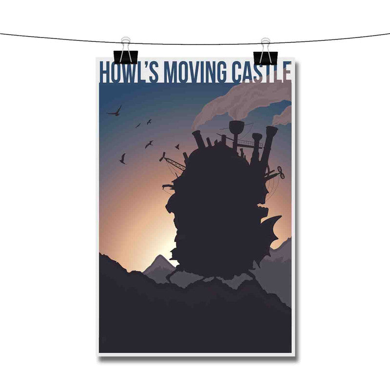 howls moving castle movie poster