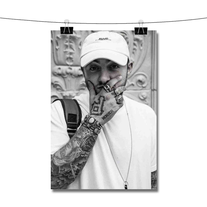 Mac Miller Tattoo Music Poster – My Hot Posters