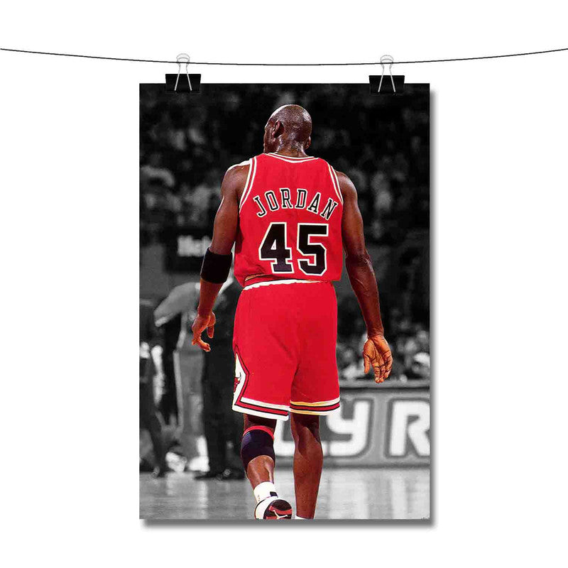 Michael Jordan - Jersey Poster