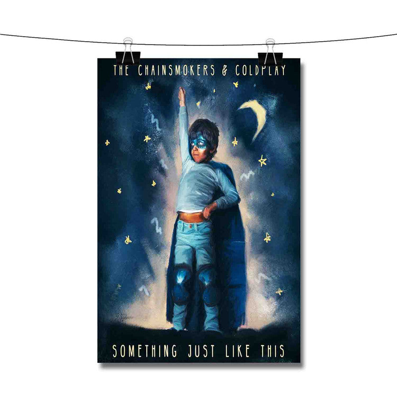 Something Just Like This (Remixes) : The Chainsmokers & Coldplay Canvas  Poster Bedroom Decor Sports Landscape Office Room Decor Gift