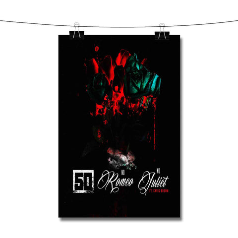 50 Cent No Romeo No Juliet feat Chris Brown Poster Wall Decor