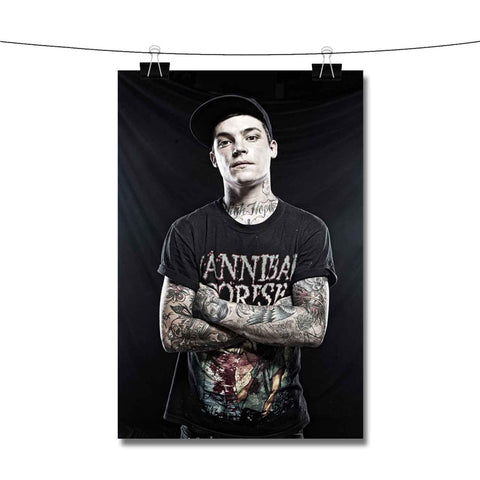 Ahren Stringer the Amity Affliction Tattoo Poster Wall Decor