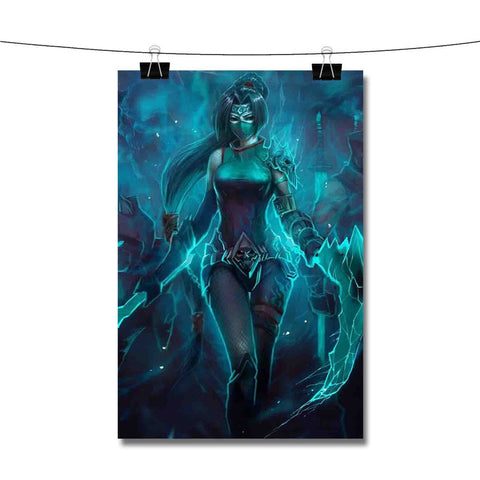 Akali League of Legends Poster Wall Decor