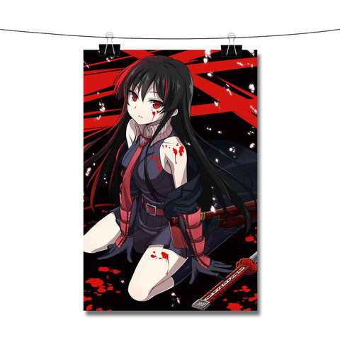 Akame Ga Kill Animation Poster Wall Decor