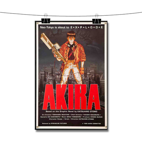 Akira Movie Poster Wall Decor