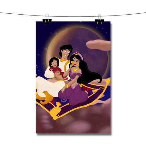 Aladdin Family Disney Poster Wall Decor