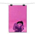 Aladdin and Jasmine Poster Wall Decor