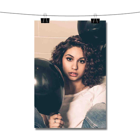 Alessia Cara Sing Poster Wall Decor