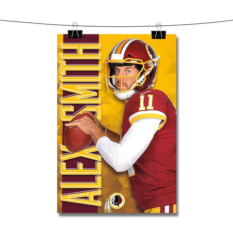 Alex Smith NFL Washington Redskins Poster Wall Decor