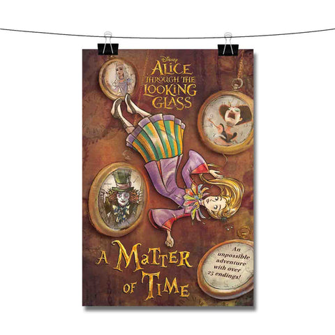 Alice Through the Looking Glass A Matter of Time Poster Wall Decor