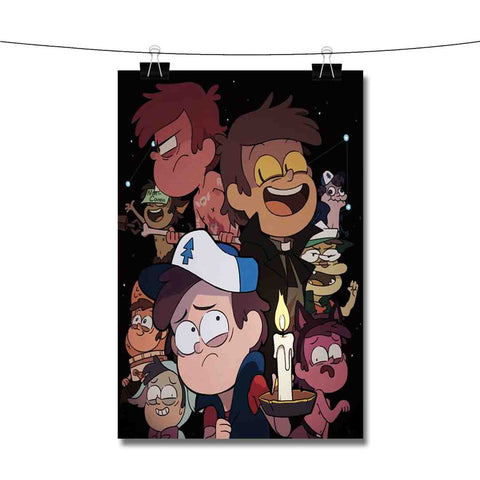 All Version of Dipper Gravity Falls Poster Wall Decor