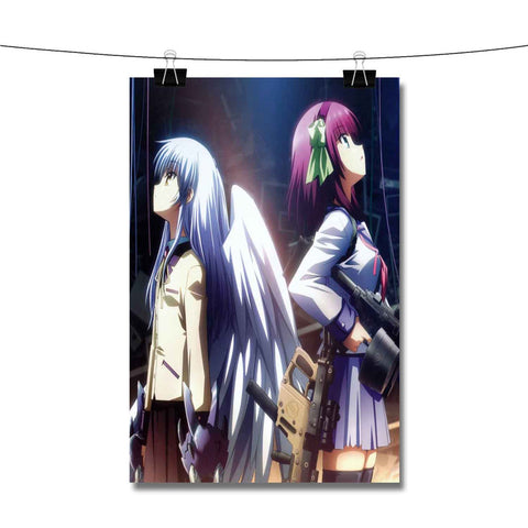 Angel Beats Angel and Yuri Nakamura Poster Wall Decor