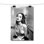 Angelina Jolie Cigarette Poster Wall Decor