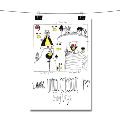 Animal Collective Poster Wall Decor