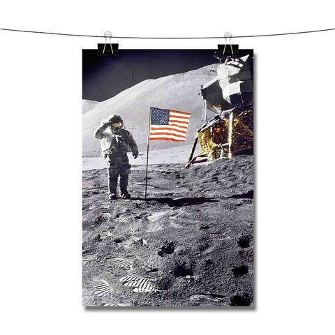 Apollo 15 Salute Poster Wall Decor