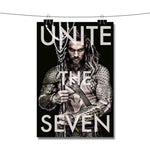 Aquaman Unite The Seven Poster Wall Decor