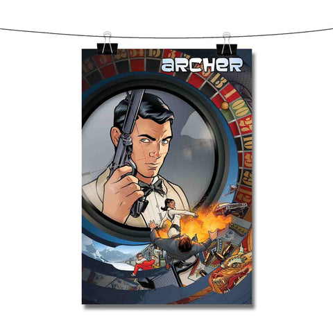 Archer WIth Gun Poster Wall Decor