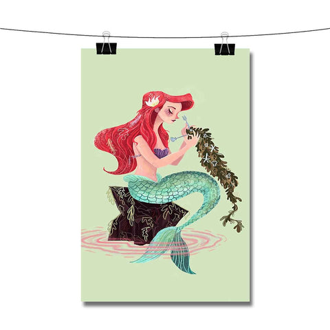 Ariel The Little Mermaid Disney Cartoon Poster Wall Decor