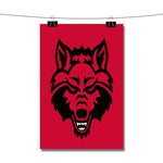 Arkansas State Red Wolves Poster Wall Decor