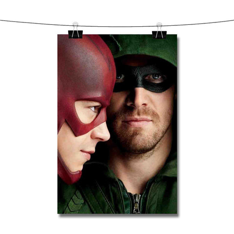 Arrow and The Flash Poster Wall Decor