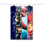 Arrow and The Flash Superhero Poster Wall Decor