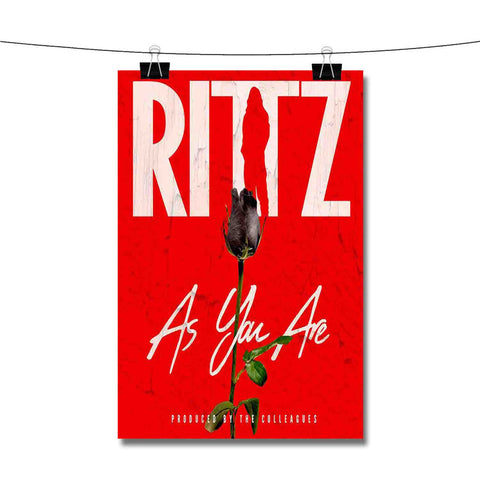 As You Are Rittz Poster Wall Decor