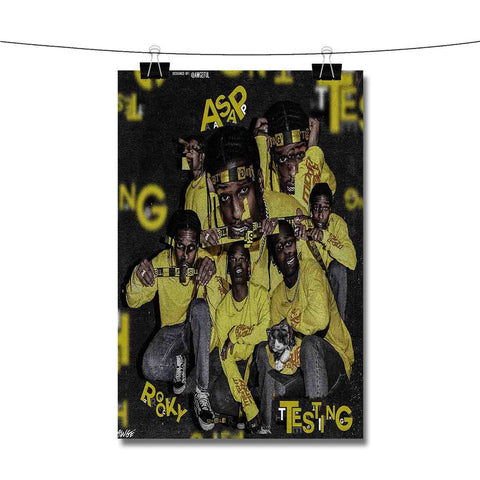 Asap Rocky Testing Poster Wall Decor