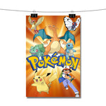 Ash and Pokemon Poster Wall Decor