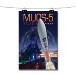 Atlas V MUOS 5 Launch Broadcast Poster Wall Decor