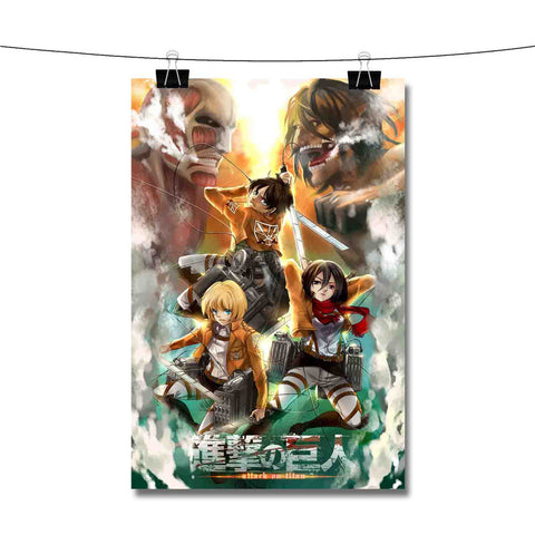 Attack on Titan 2013 Poster Wall Decor