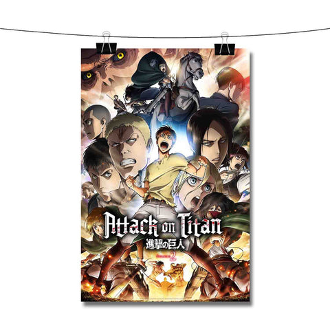 Attack on Titan 2nd Season Poster Wall Decor