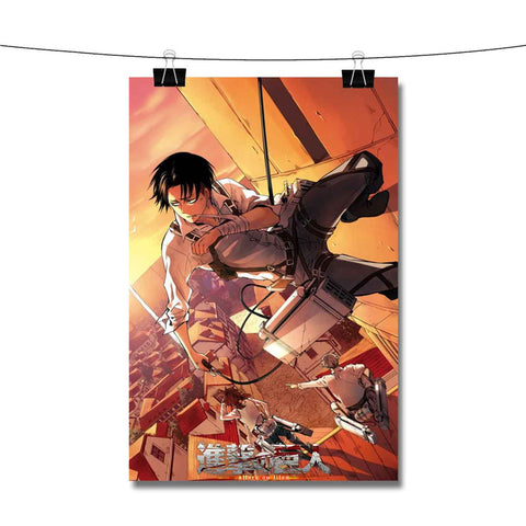 Attack on Titan Levi Poster Wall Decor