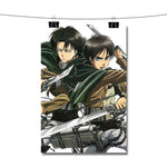 Attack on Titan Levi and Eren Poster Wall Decor