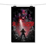 Attack on Titan Wolverine X Men Poster Wall Decor