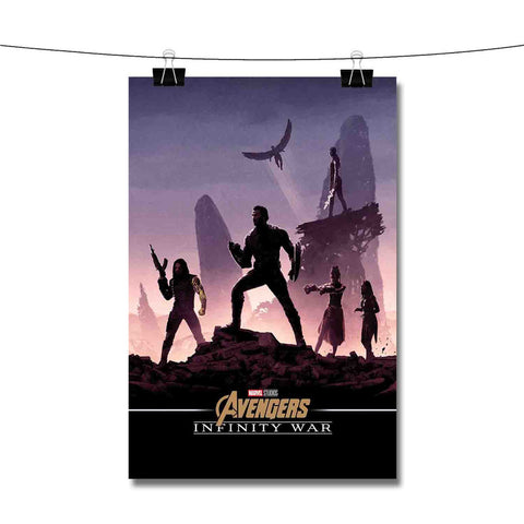 Avengers Infinity War Captain America Poster Wall Decor