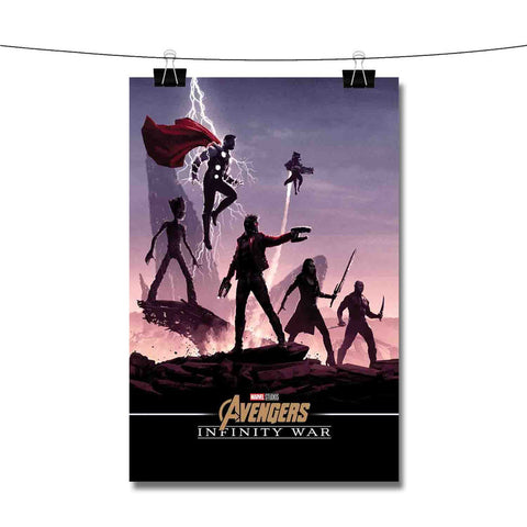 Avengers Infinity War Guardians of The Galaxy Poster Wall Decor