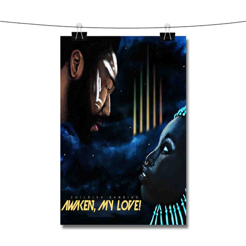 Awaken My Love Childish Gambino Poster Wall Decor