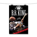 BB King Concert Poster Wall Decor