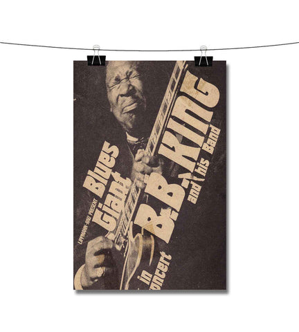 BB King Guitar Poster Wall Decor