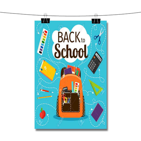 Back to School Poster Wall Decor