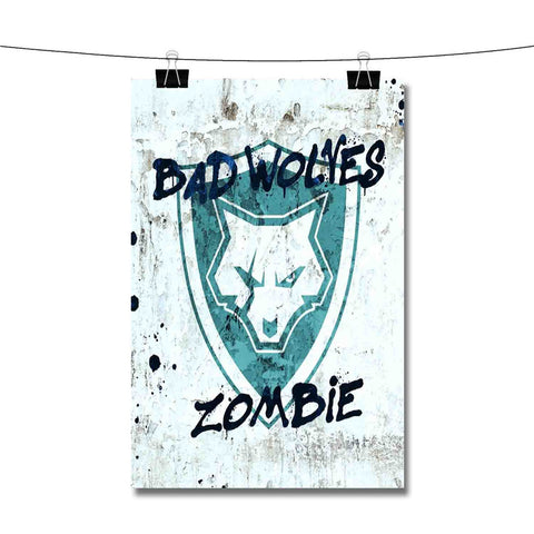 Bad WOlves Poster Wall Decor