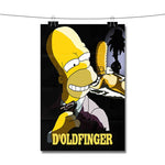 Bart Simpsons D Oldfinger Poster Wall Decor