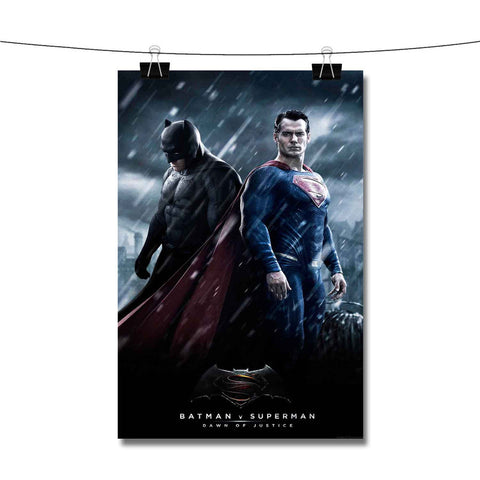 Batman Vs Superman Rain DC Comics Poster Wall Decor