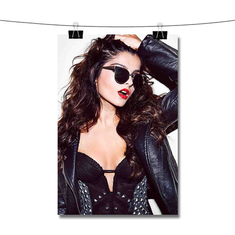 Bebe Rexha Glasses Poster Wall Decor