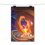 Charizard Charmender and Cyndaquil Poster Wall Decor