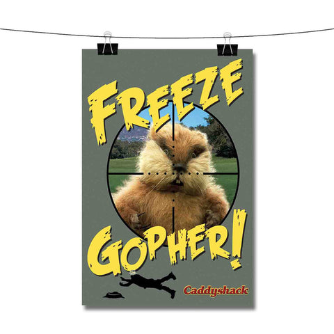 Freeze Gopher Poster Wall Decor