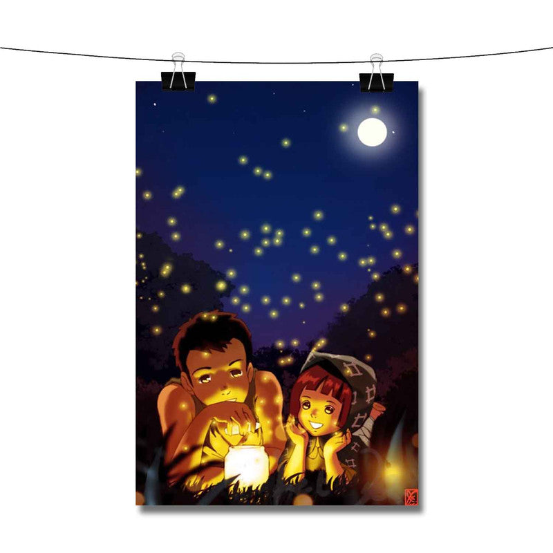 Grave of the Fireflies Animation Poster Wall Decor – Twentyonefox