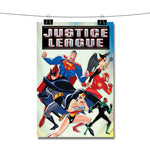 Justice League Unlimited Characters Poster Wall Decor