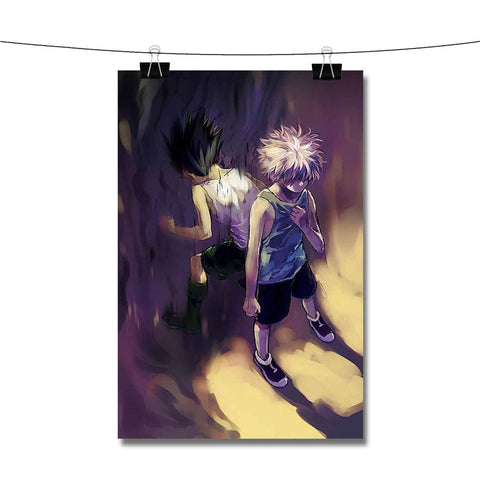 Killua Zoldyck and Gon Freecss Hunter x Hunter Poster Wall Decor